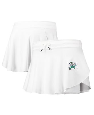 Under Armour - Women's  White Notre Dame Fighting Irish Gameday Split Soft Skirt