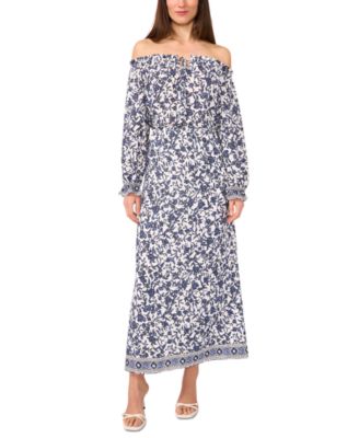 Sam & Jess - Women's Printed Pull-On Maxi Skirt