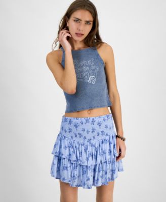 Love Tribe - Juniors' Born to Be a Cowgirl Graphic Tank Top