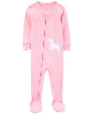 Carter's - Baby 1-Piece Cotton Footed Pajamas