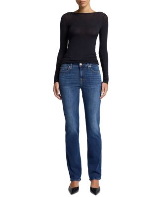 7 For All Mankind - Women's Kimmie Straight-Leg Jeans