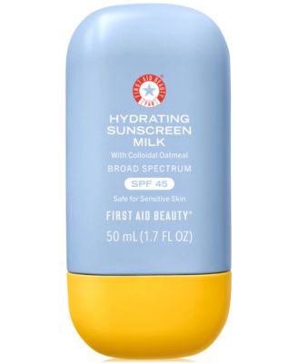 First Aid Beauty - Hydrating Sunscreen Milk With Colloidal Oatmeal SPF 45, 1.7 oz.