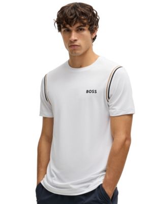 Hugo Boss - Men's Active Waffle-Structure T-Shirt