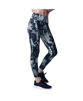 MSX by Michael Strahan - Women's Navy Buffalo Bills Serena Tie-Dye Leggings