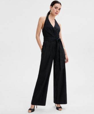 I.N.C. International Concepts - Women's Surplice Sleeveless Jumpsuit
