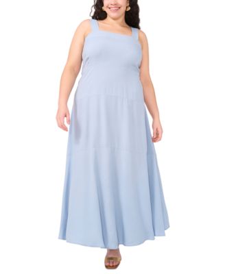 Vince Camuto - Plus Size Square-Neck Maxi Dress