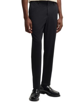 Hugo Boss - Men's Seersucker Tapered-Fit Trousers