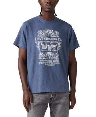 Levi's - Men's Relaxed Fit Short Sleeve Logo Graphic Crewneck T-Shirt