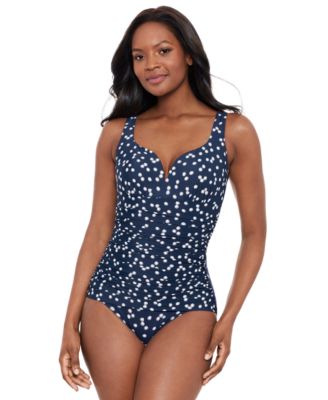 Miraclesuit - Women's Luminare Cherie Tummy Control One Piece Swimsuit