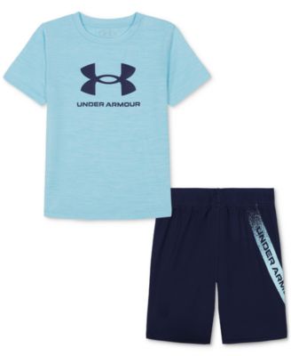 Under Armour - Toddler & Little Boys Tech Fade T-Shirt & Shorts, 2 Piece Set