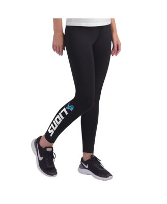 MSX by Michael Strahan - Women's  Black Detroit Lions Lila Leggings