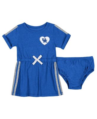 Colosseum - Baby Boys and Girls Royal Kentucky Wildcats Xur Dress and Bloomer Set