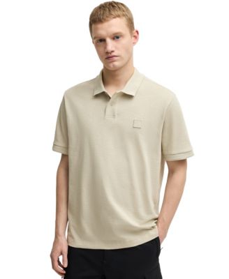 Hugo Boss - Men's Slub Cotton-Linen Polo