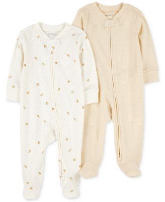 Carter's - Baby 2-Pk. Cotton Sleep & Play Pajamas