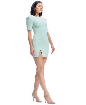 Dress the Population - Women's Maddox Short-Sleeve Mini Dress