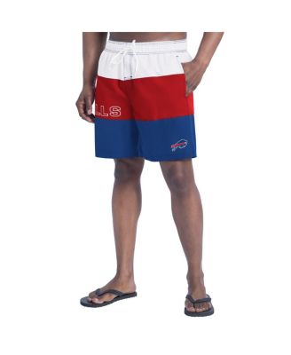 G-III Sports by Carl Banks - Men's Royal/Red Buffalo Bills Sunrise Volley Swim Shorts