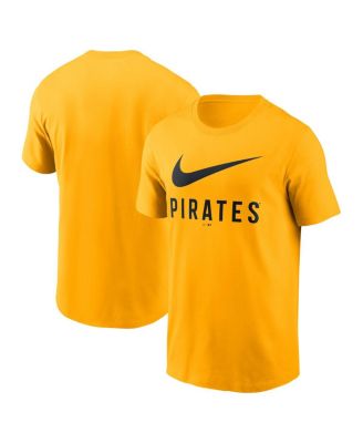 Nike - Men's Gold Pittsburgh Pirates Swoosh T-Shirt