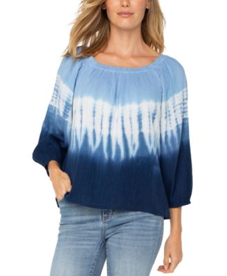 Liverpool Los Angeles - Women's Cotton Tie-Dyed Top