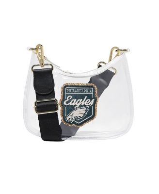 Stoney Clover Lane - Philadelphia Eagles Clear Curved Crossbody