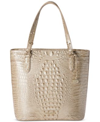 Brahmin - Ezra Melbourne Large Embossed Leather Tote