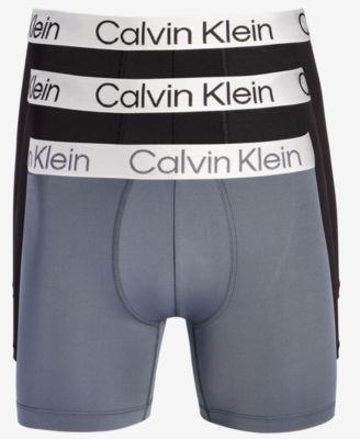 Calvin Klein - Men's 3-Pk. Chromatic Brushed Micro Boxer Briefs
