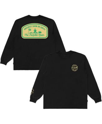 Malbon - Men's and Women's Golf Black 2025 WM Phoenix Open People's Open Long Sleeve T-Shirt