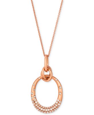 Le Vian - Nude Diamond™ Pendant Necklace (1/4 ct. t.w.) in 14k Rose Gold