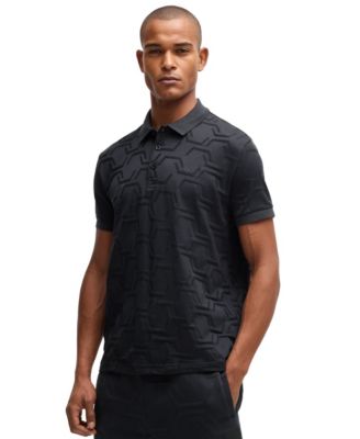 Hugo Boss - Men's Quilted Relaxed-Fit Paddy Polo
