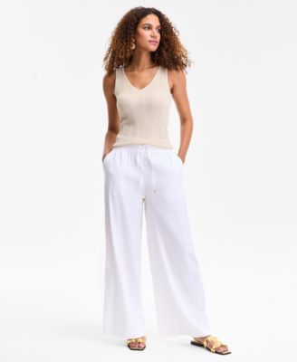 I.N.C. International Concepts - Women's High Rise Wide-Leg Pants