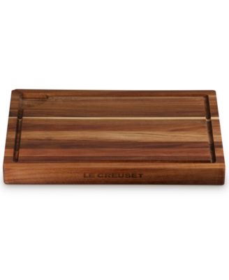 Le Creuset - Acacia Wood Butcher's Block, 20" x 14"