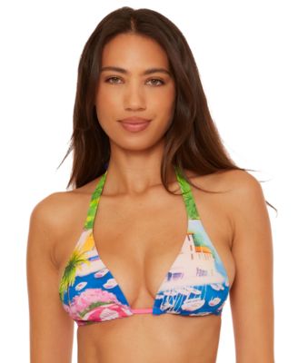 Becca - Women's Positano Reversible Triangle Bikini Top