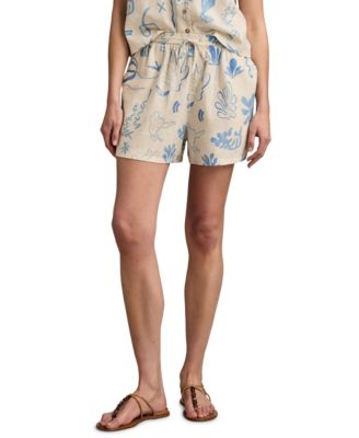 Lucky Brand - Women's The Beach Linen-Blend Shorts