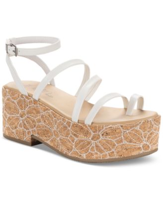 Wild Pair - Women's Dottye Platform Sandals