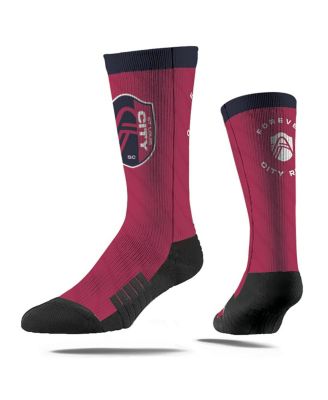 Strideline - Men's and Women's St. Louis City SC 2025 Jersey Hook Premium Crew Socks