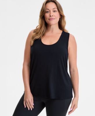 ID Ideology - Plus Size Relaxed Racerback Tank Top