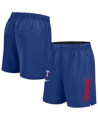 Nike - Men's Royal Texas Rangers Woven Victory Performance Shorts