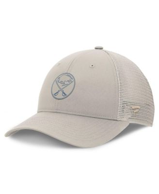 Fanatics - Women's Tan Buffalo Sabres Authentic Pro Road Trucker Adjustable Hat