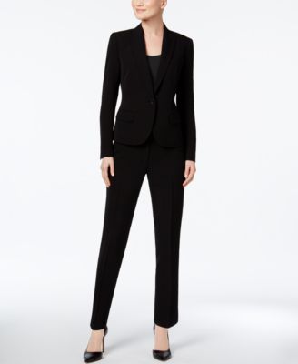 Anne Klein - Single-Button Pantsuit
