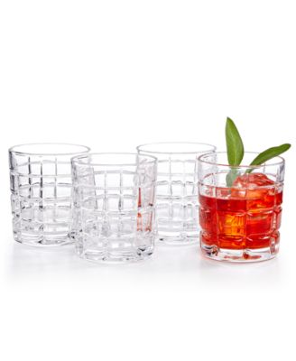 Godinger - Aberdeen Set of 4 Window Double Old Fashioned