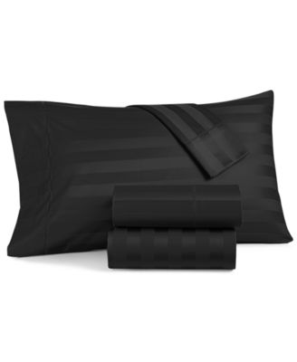 Charter Club - Stripe Cotton 550-Thread Count 4-Pc. California King Sheet Set