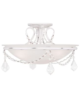 Livex - Chesterfield and Pennington 3-Light Flush Mount