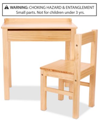Melissa and Doug - Wooden Lift-Top Desk & Chair Set