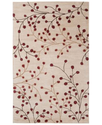 Livabliss - Athena ATH-5053 Burgundy 8' x 11' Area Rug