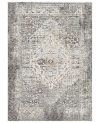 Livabliss - Presidential PDT-2311 Medium Gray 7'10" x 10'3" Area Rug