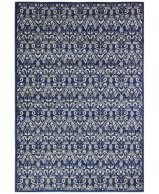 Bashian - Medley 5439A Dark Blue 7'6" x 9'6" Area Rug