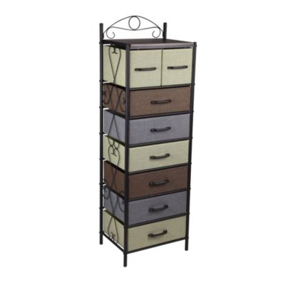 Household Essentials - 8-Drawer Victorian Tower