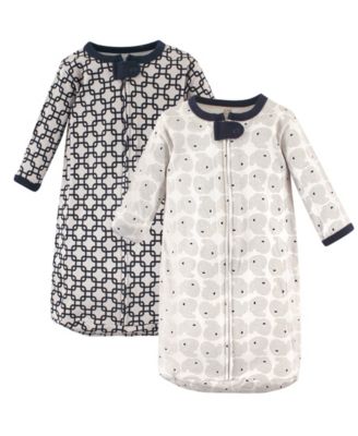 Hudson Baby - Wearable Safe Sleep Long Sleeve Cotton Sleeping Bags, Forest, 3-9M M