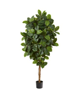 Nearly Natural - 68" Rubber Leaf Artificial Tree