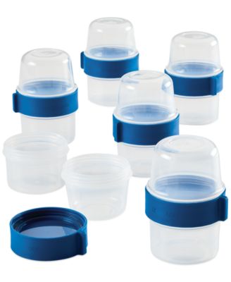 Lock n Lock - 12-Pc. Easy Essentials Twist Two-Way Food Storage Container Set