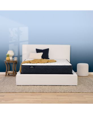 Serta - Perfect Sleeper Adoring Night 10.5" Firm Mattress Set, Queen Split